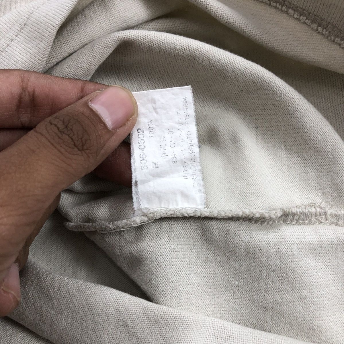 If Six Was Nine × Japanese Brand × Le Grande Bleu (L.G.B.) 1990s Uniqlo Larkins Poem Cross Goa Lgb Style Longsleeve Size US M / EU 48-50 / 2 - 12 Thumbnail