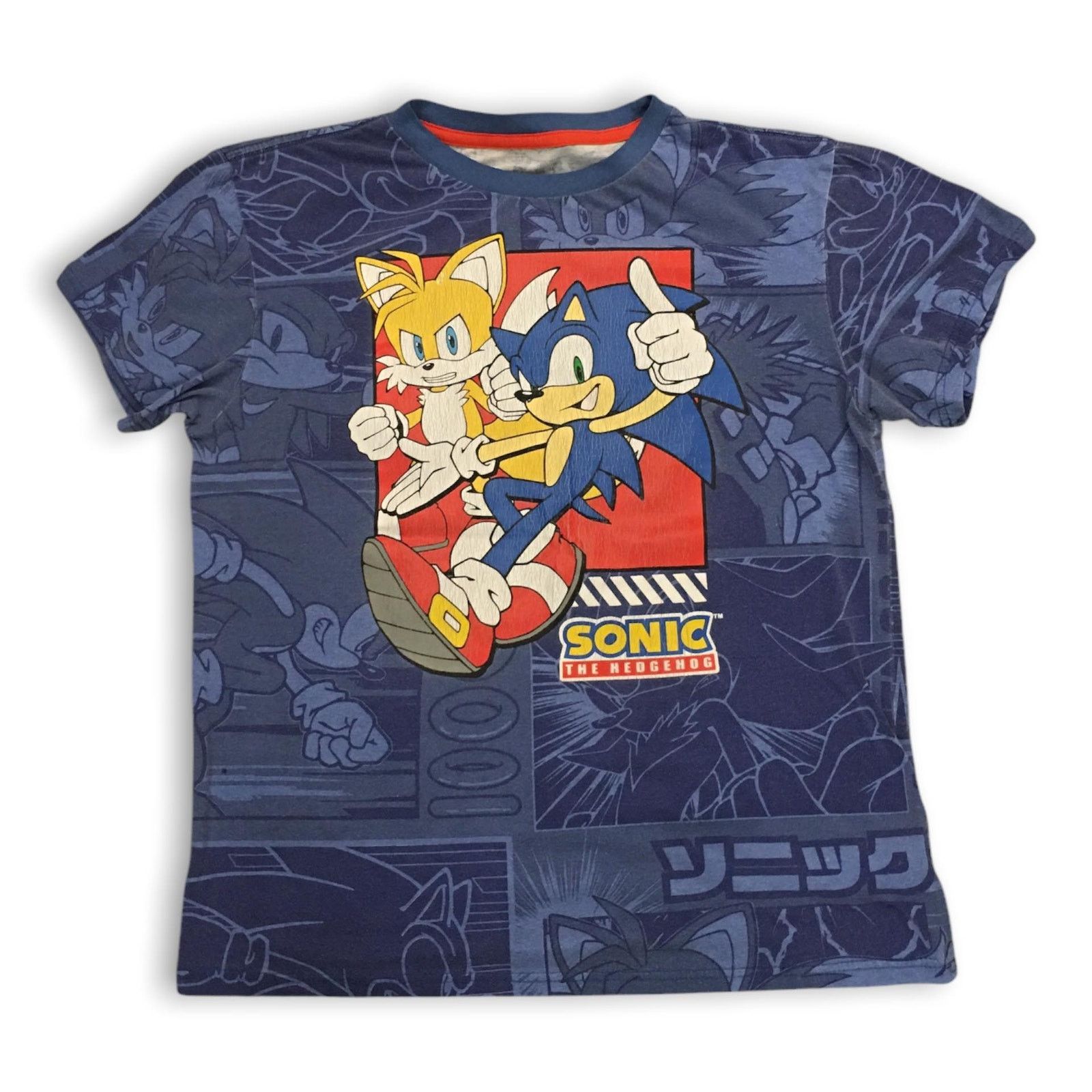 Other VINTAGE Sega Freeze Sonic The Hedgehog T-Shirt Small/Medium Size US M / EU 48-50 / 2 - 5 Thumbnail