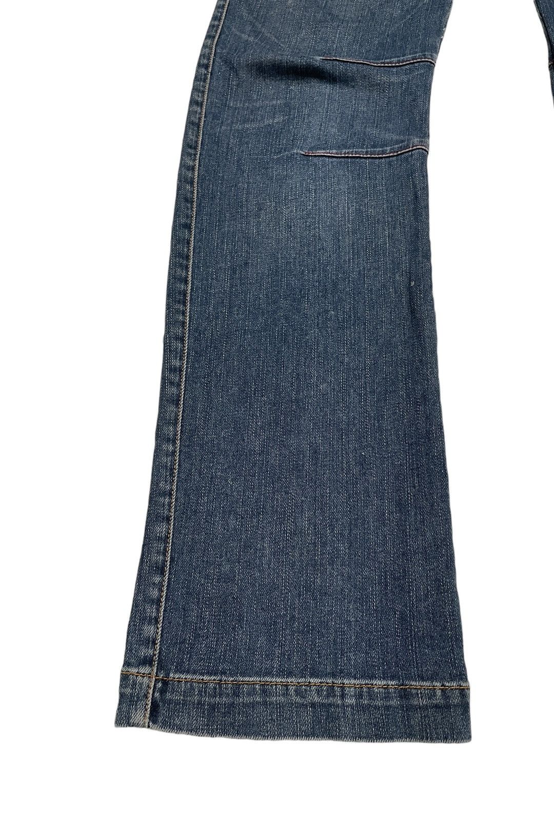 Designer × Japanese Brand Rare Design Vintage Brand Sabotage Zipper Jeans 1990s Size US 29 - 7 Thumbnail