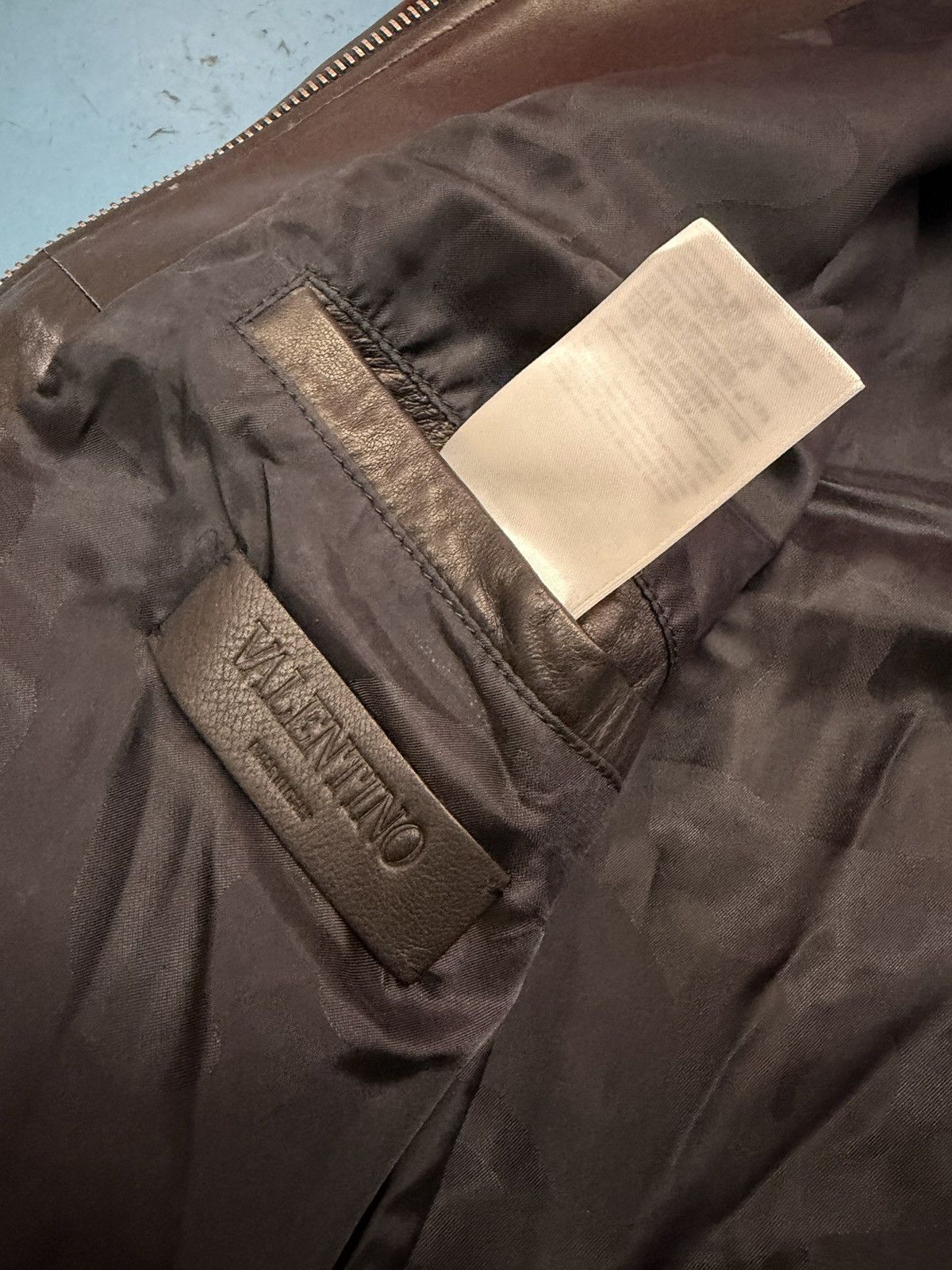 Valentino VALENTINO FUNKY DRAGON LAMB BIKER JACKET Size US L / EU 52-54 / 3 - 9 Thumbnail