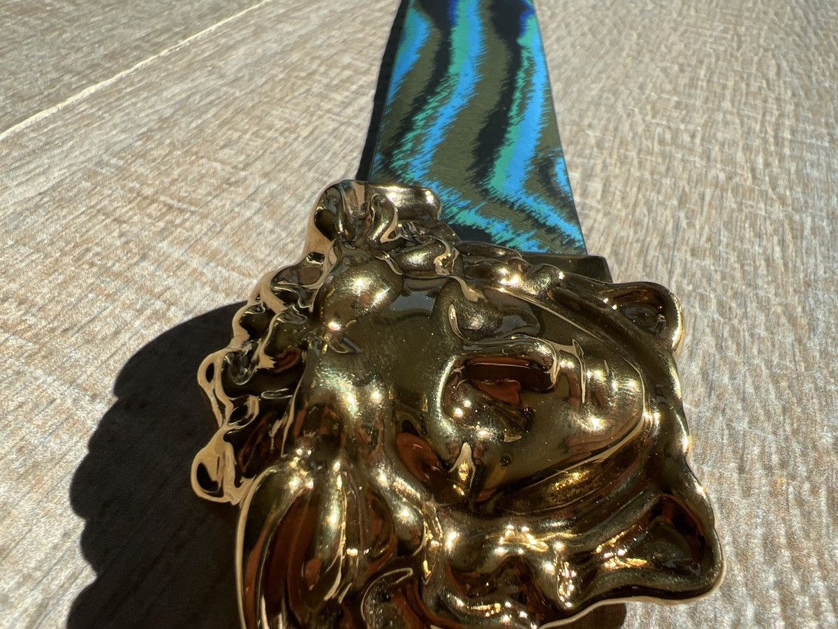 Versace VERSACE DOUBLE SIDED MEDUSA BELT Size 34 - 2 Thumbnail