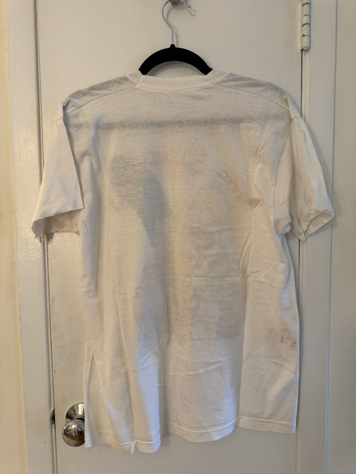 Vintage Vtg 1989 Simpsons Family Portrait T Shirt White Sz XL Size US XL / EU 56 / 4 - 2 Thumbnail