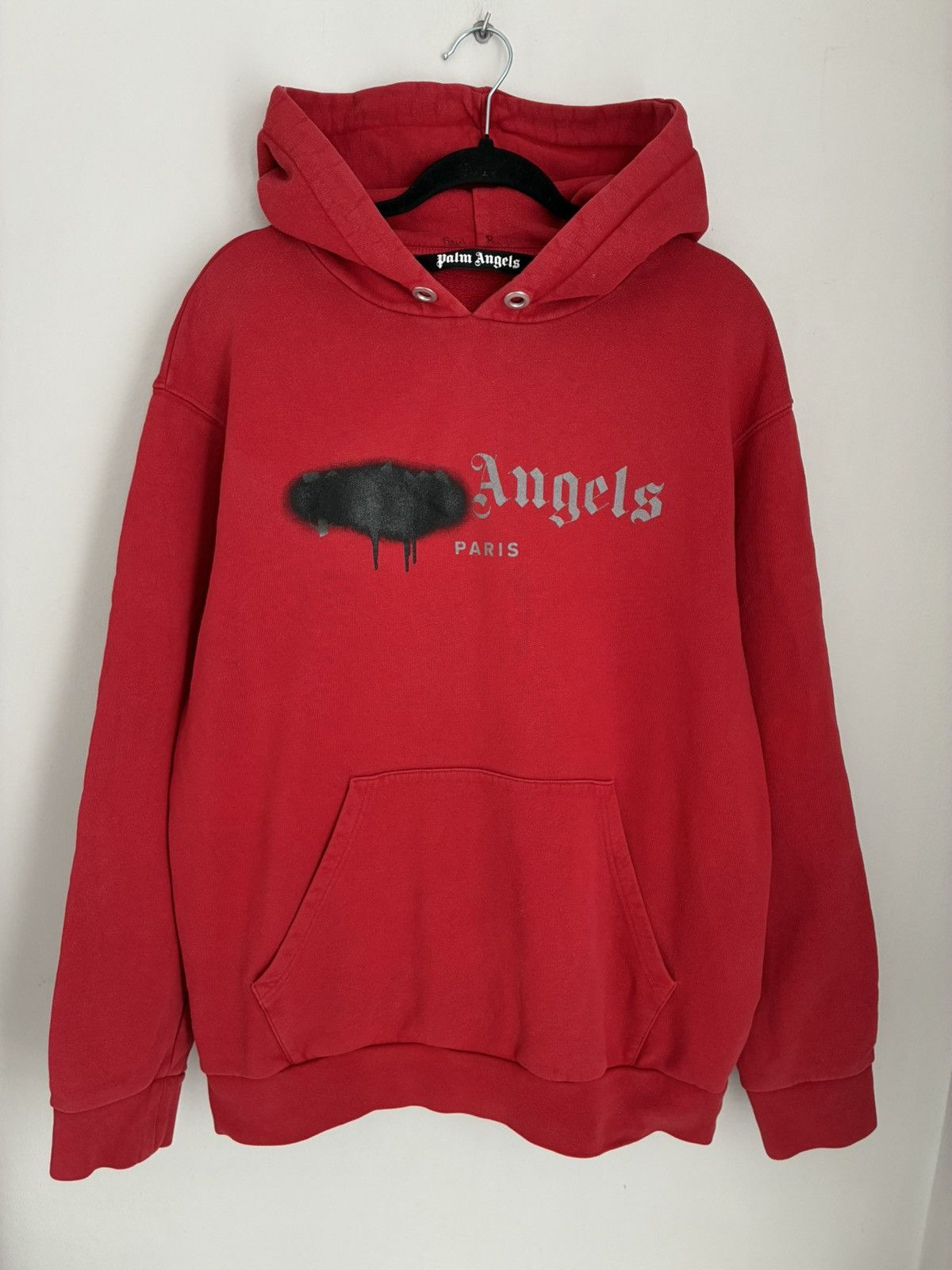 Palm Angels Palm Angels hoodie sprayed Logo Paris streetwear luxury boxy Size US M / EU 48-50 / 2 - 4 Thumbnail
