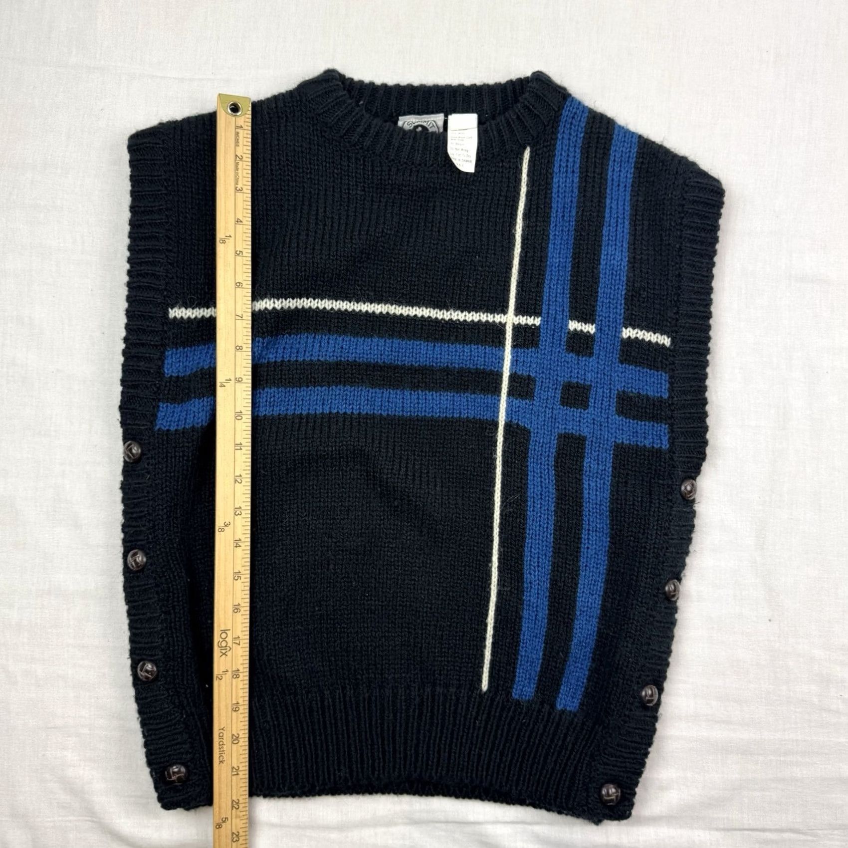 Vintage VINTAGE Summit Sweater Vest Adult Large Knit 70s 80s Hipster Hippie Size US L / EU 52-54 / 3 - 6 Thumbnail