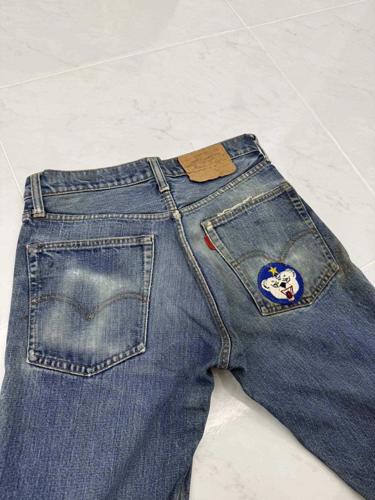 Levi's Vintage 1970s Levi’s Strauss 505 0217 Small “e” Non Selvedge Size US 29 - 18 Thumbnail