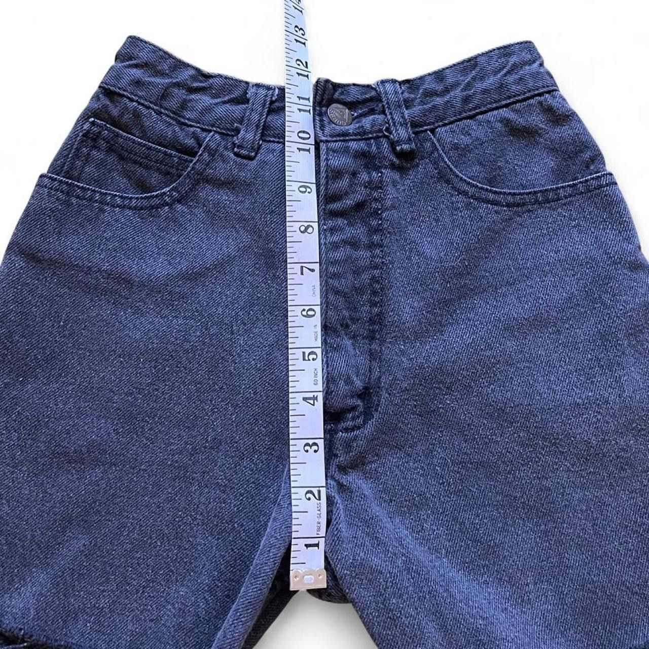 Guess GUESS by MARCIANO • VINTAGE USA MADE BLACK HIGH WAIST SHORTS Size 22" - 7 Thumbnail
