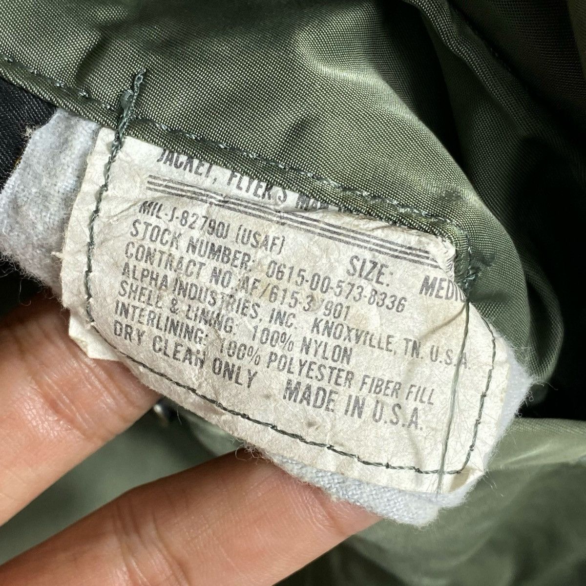 Alpha Industries Vintage Alpha Industries MA-1 Bomber Jacket Reversible Size US M / EU 48-50 / 2 - 8 Thumbnail