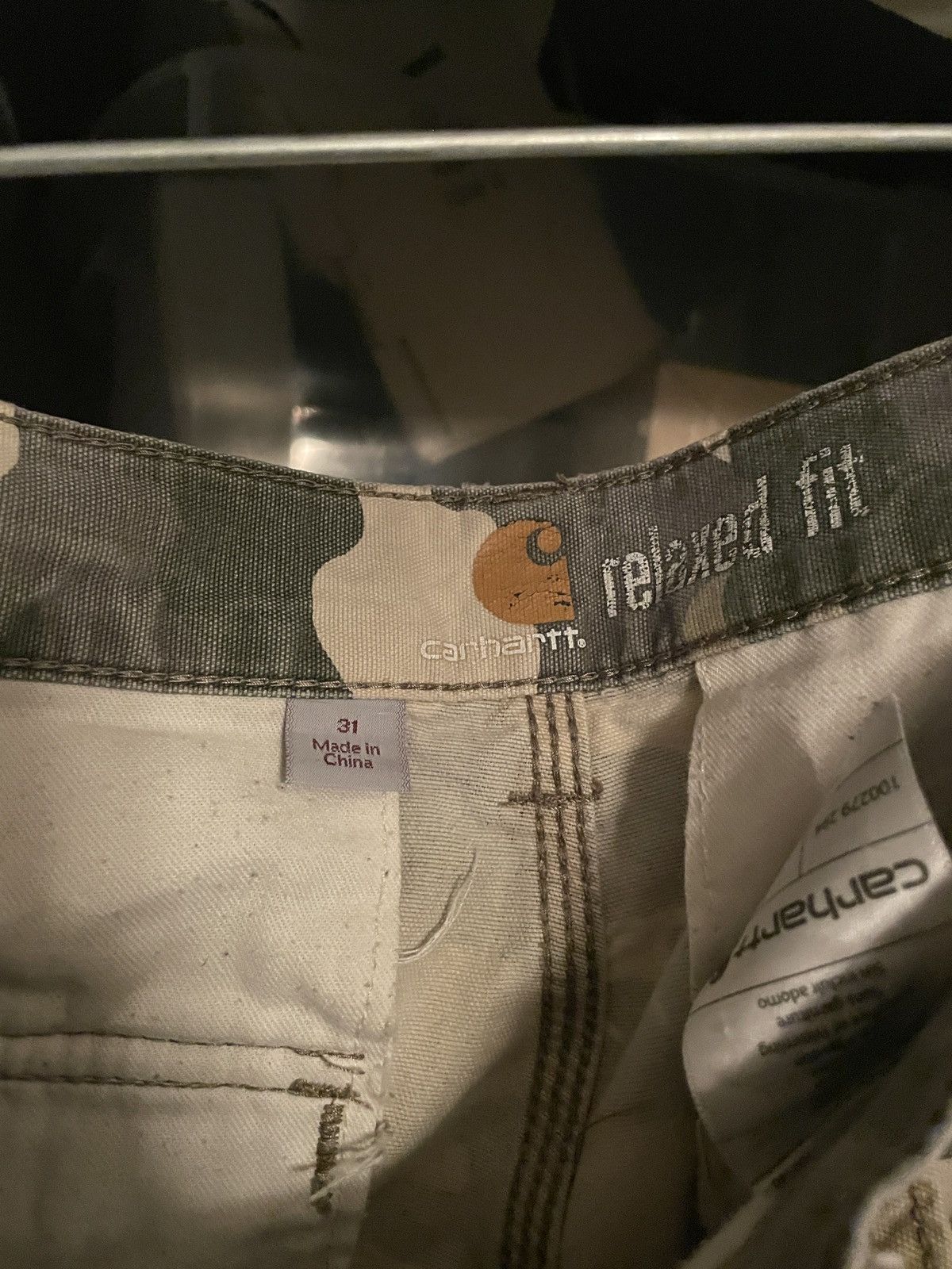 Carhartt Camo Carhartt Shorts Size US 31 - 3 Thumbnail