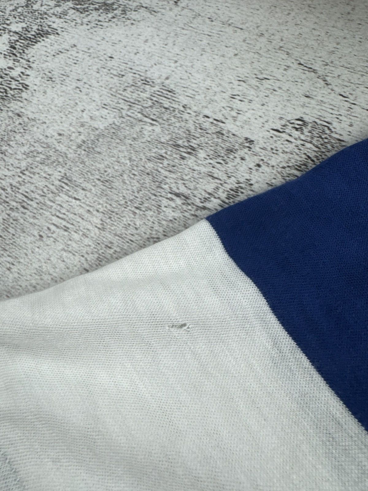 Polo Ralph Lauren Polo Ralph Lauren Striped White Blue Cotton Basic Jersey T Shirt Tee Shirt Size US S / EU 44-46 / 1 - 9 Thumbnail