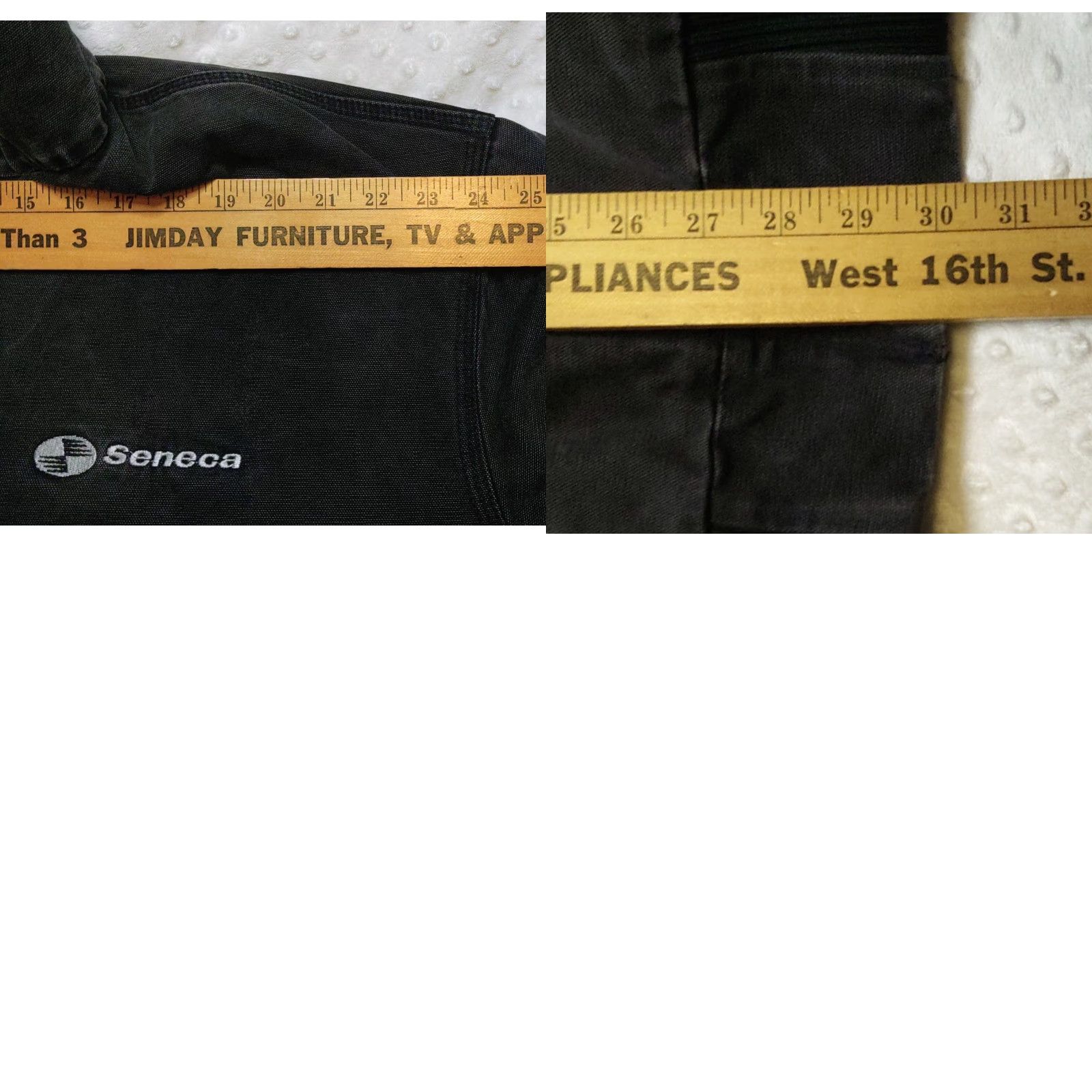 Carhartt VINTAGE Carhartt Jacket Mens 3XLT Black Hooded Full Zip Duck Active Lined USA Bomber Jacket Size US XXL / EU 58 / 5 - 9 Thumbnail