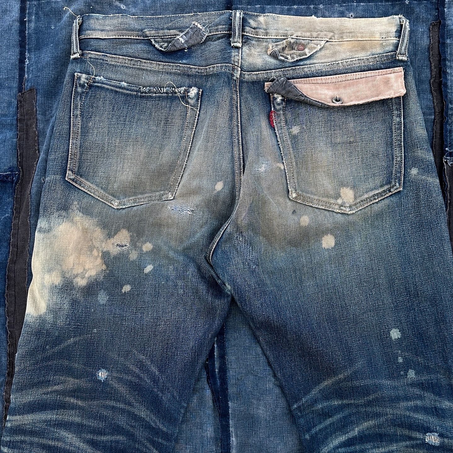 Kapital × Kapital Kountry Boro Redux buckle back selvedge denim boot flare cut Size US 38 / EU 54 - 12 Thumbnail