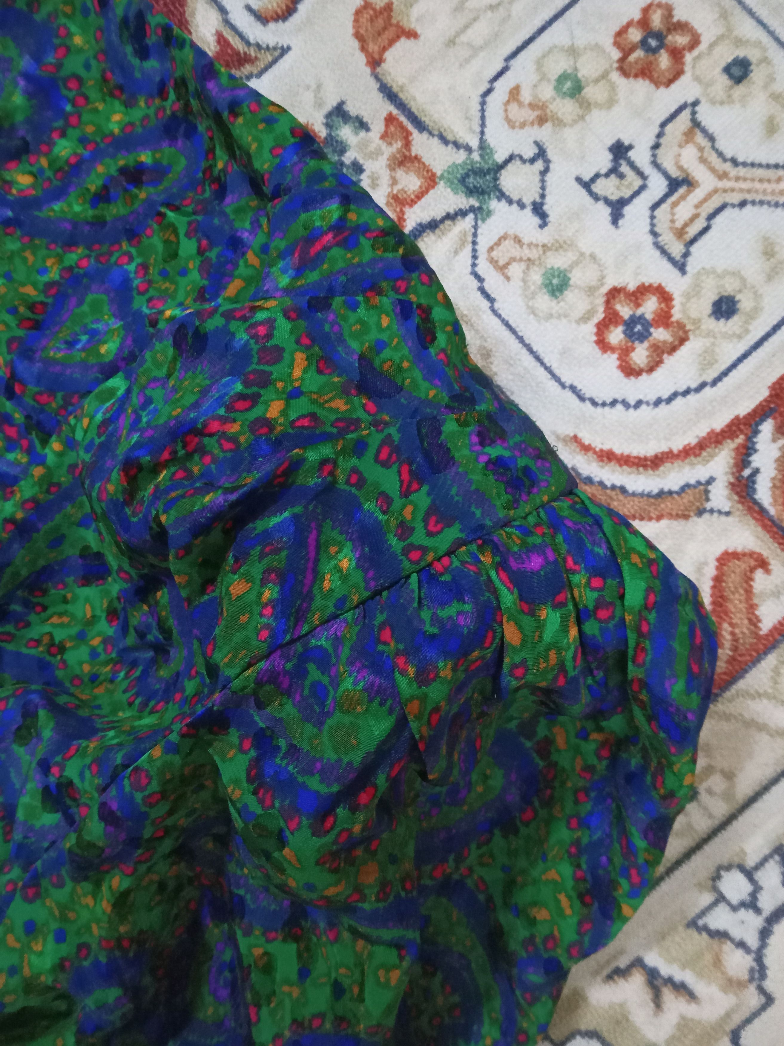 Yves Saint Laurent Yves Saint Laurent diffusion femmes Vintage Dress Size M / US 6-8 / IT 42-44 - 7 Thumbnail