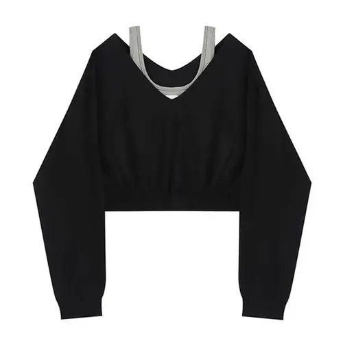 Japanese Brand × Vintage Woman Sweatshirt Hoodies Fashion Female Chic Loose Size ONE SIZE - 1 Thumbnail