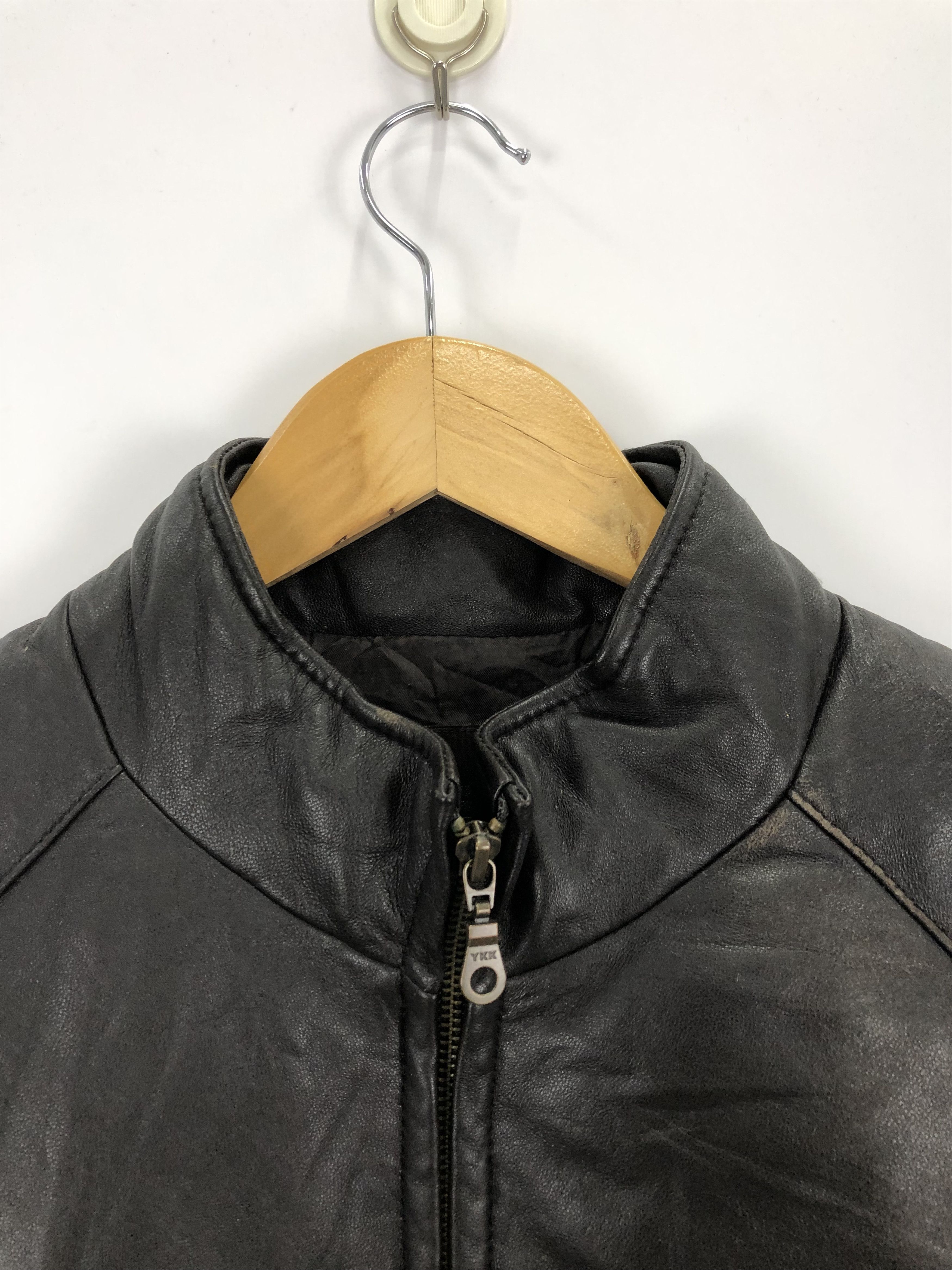 Japanese Brand Vintage Japanese Brand Puffer Leather Jacket J0683 Size US M / EU 48-50 / 2 - 6 Thumbnail