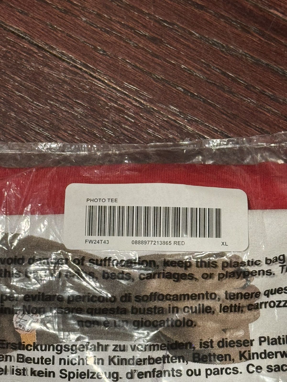 Supreme × Tyler The Creator Supreme Tyler The Creator Tee Red Size US XL / EU 56 / 4 - 4 Thumbnail
