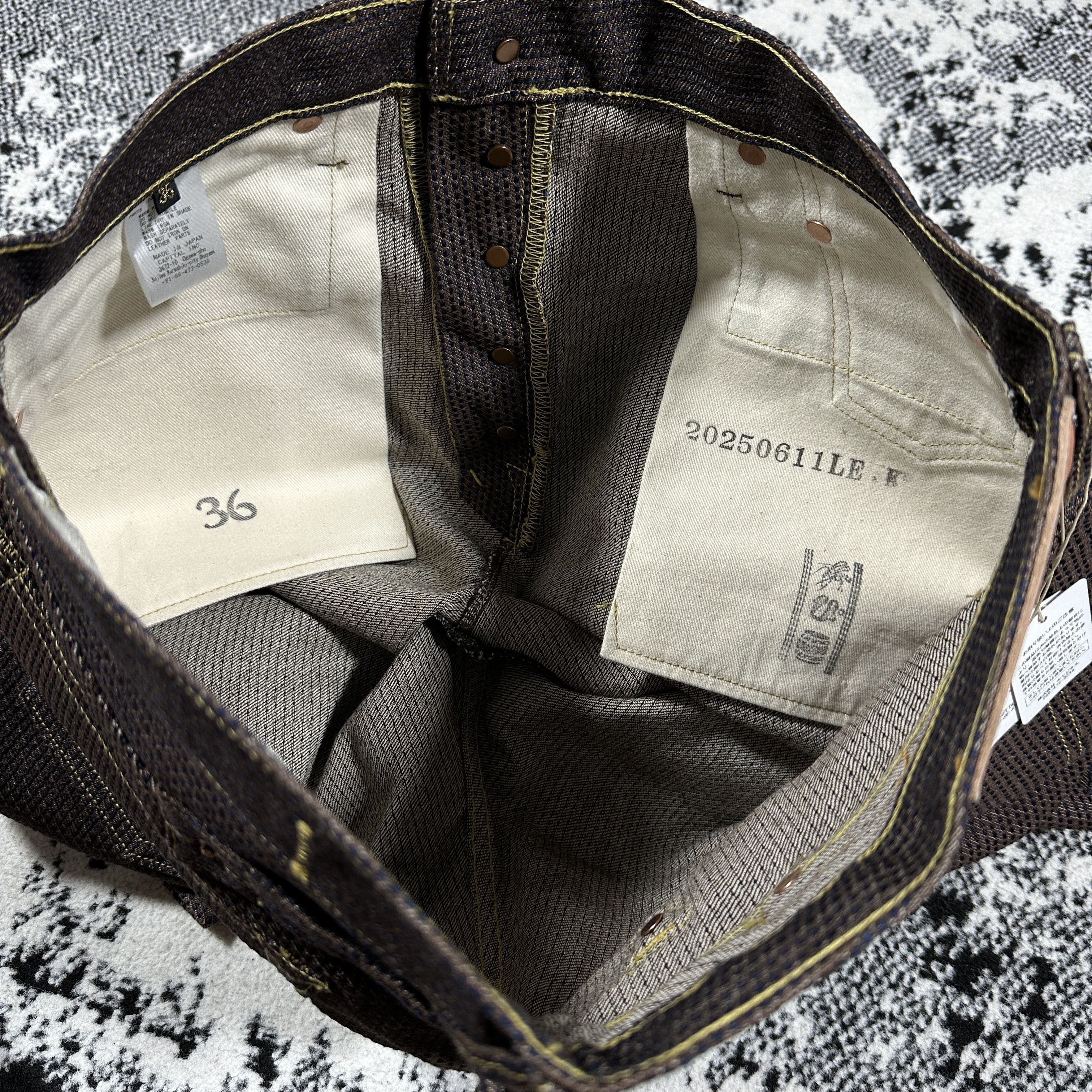 Kapital KAPITAL CENTURY DENIM 5P MONKEY CISCO JEANS Size US 36 / EU 52 - 8 Thumbnail
