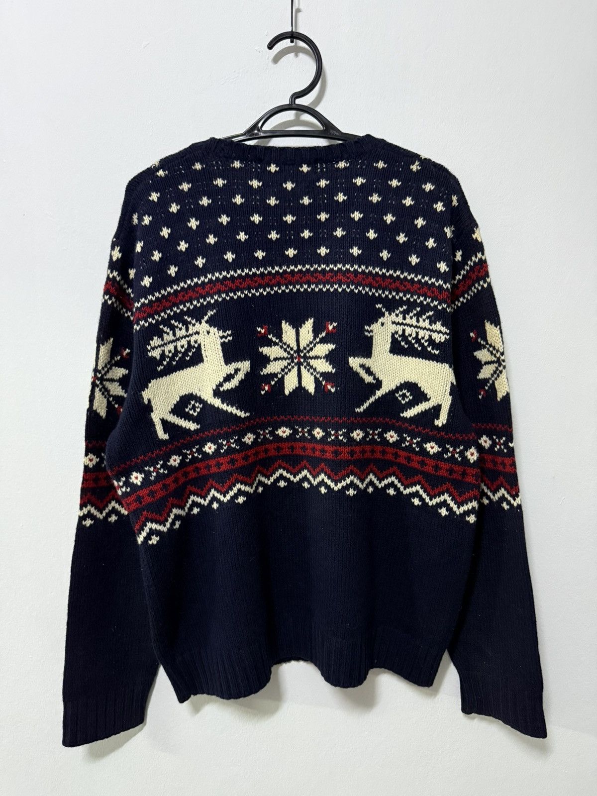 Polo Ralph Lauren Vintage 90s Polo Ralph Lauren Christmas reindeer sweater Size US L / EU 52-54 / 3 - 5 Thumbnail