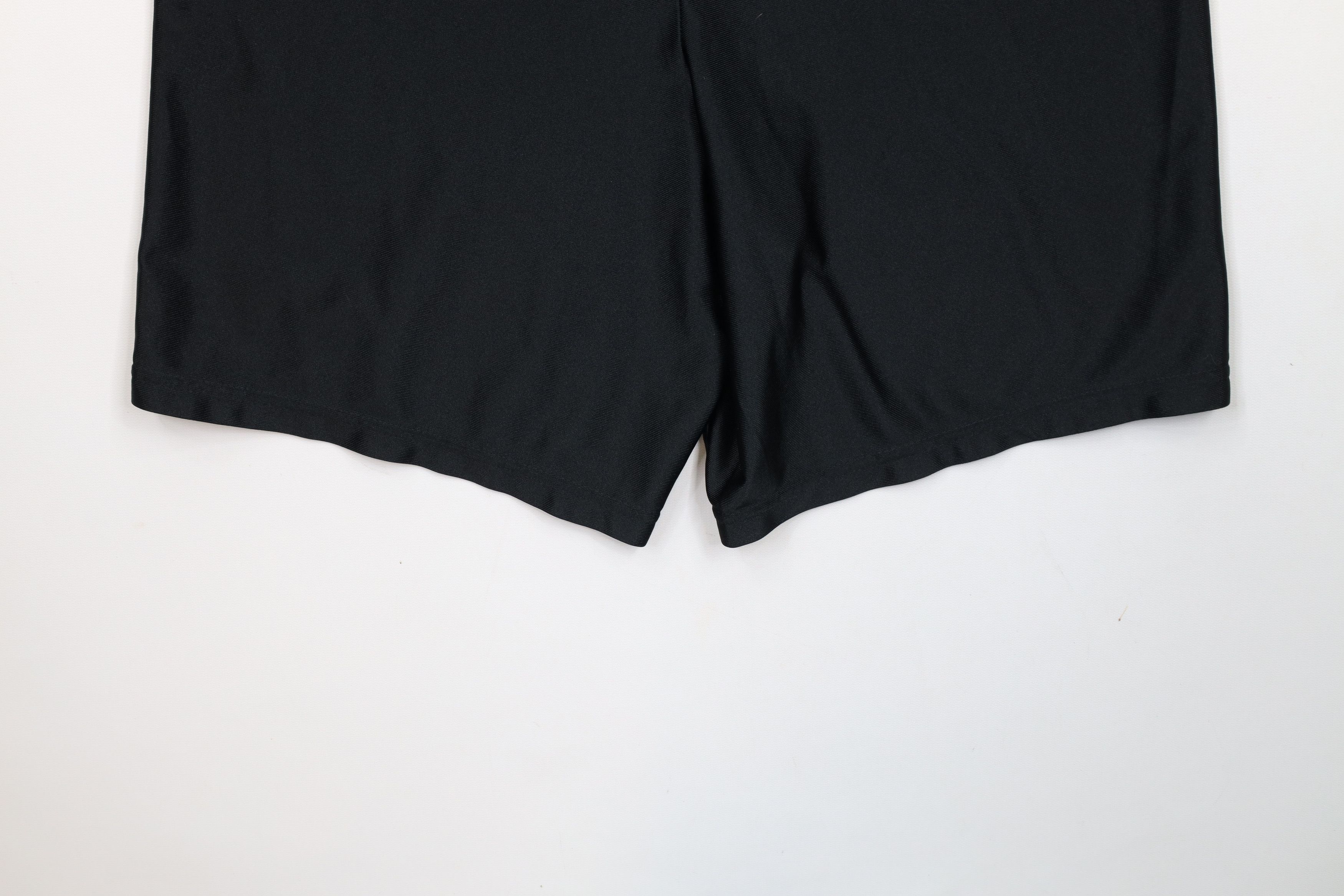 Nike × Vintage Vintage 90s Nike Scott Mini Swoosh Above Knee Shorts Black Size US 32 / EU 48 - 12 Thumbnail