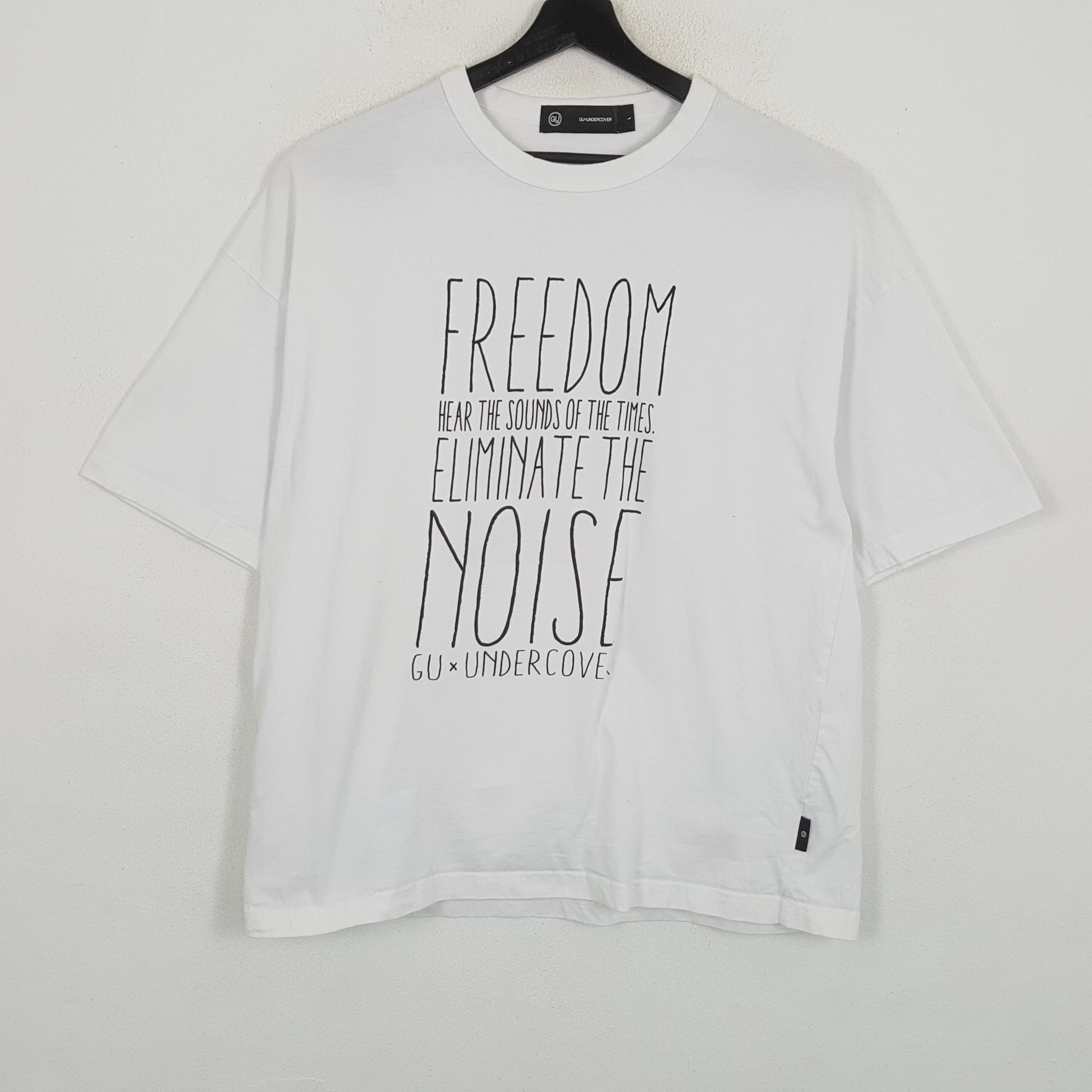 GU × Japanese Brand × Undercover GU X UNDERCOVER Japanese Brand Custom Logo Style Tshirt Size US XL / EU 56 / 4 - 3 Thumbnail