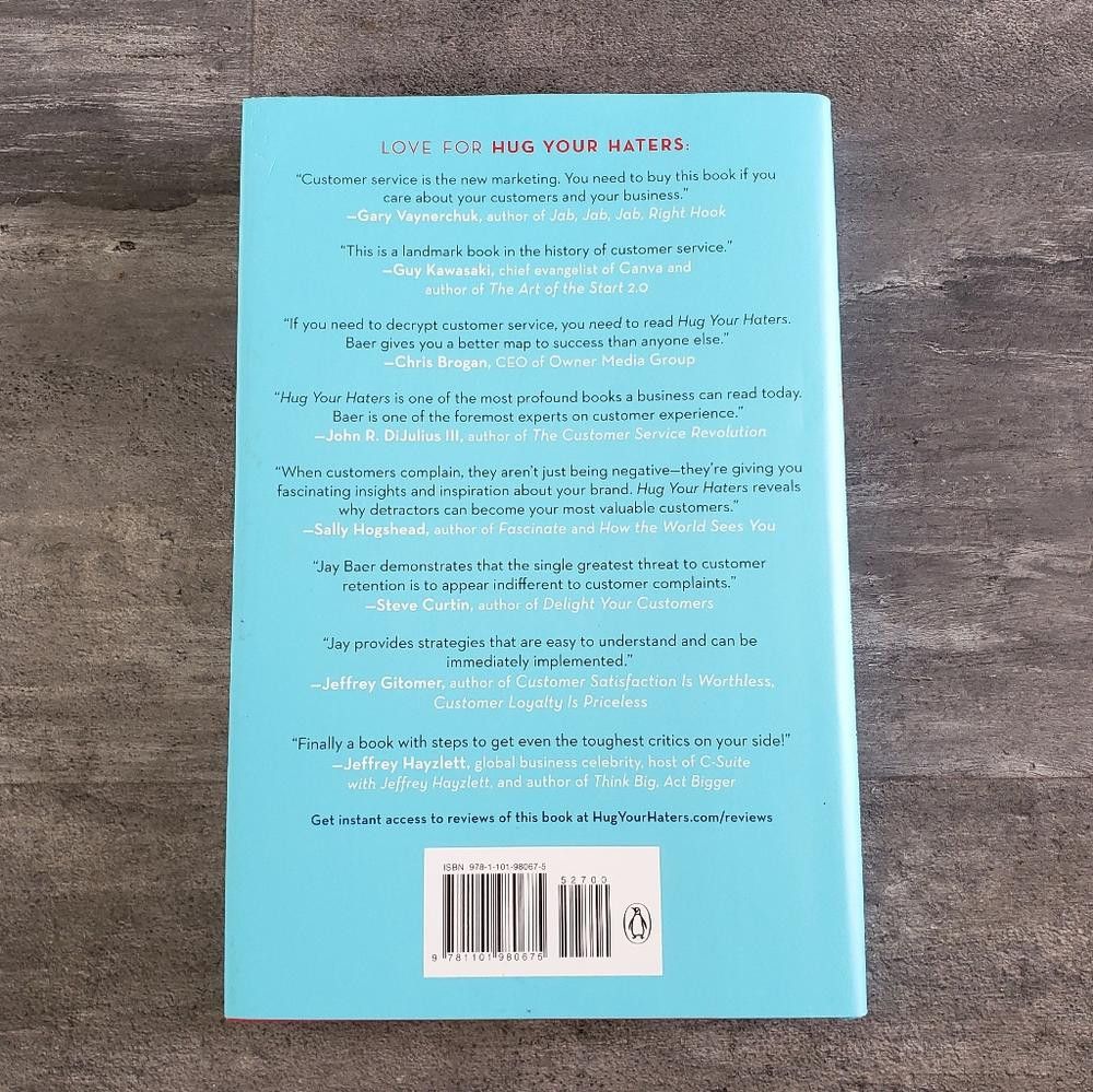 Designer Hug Your Haters Business Publication Size ONE SIZE - 2 Thumbnail