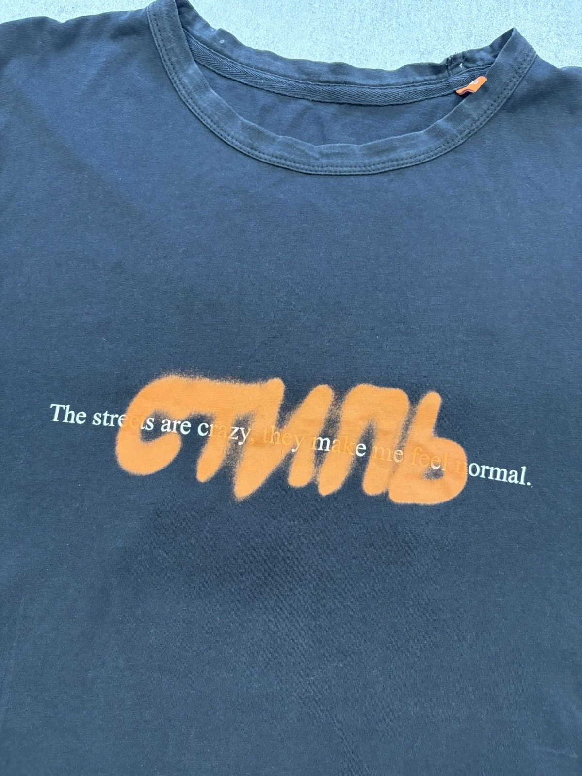 Heron Preston Heron Preston New York T Shirt “Streets Are Crazy” NYC Tee Size US M / EU 48-50 / 2 - 5 Thumbnail