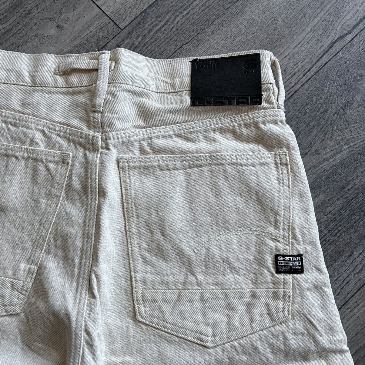G-Star G-Star Raw Type 89 Off-White Bermuda Shorts Size 27" / US 4 / IT 40 - 10 Thumbnail