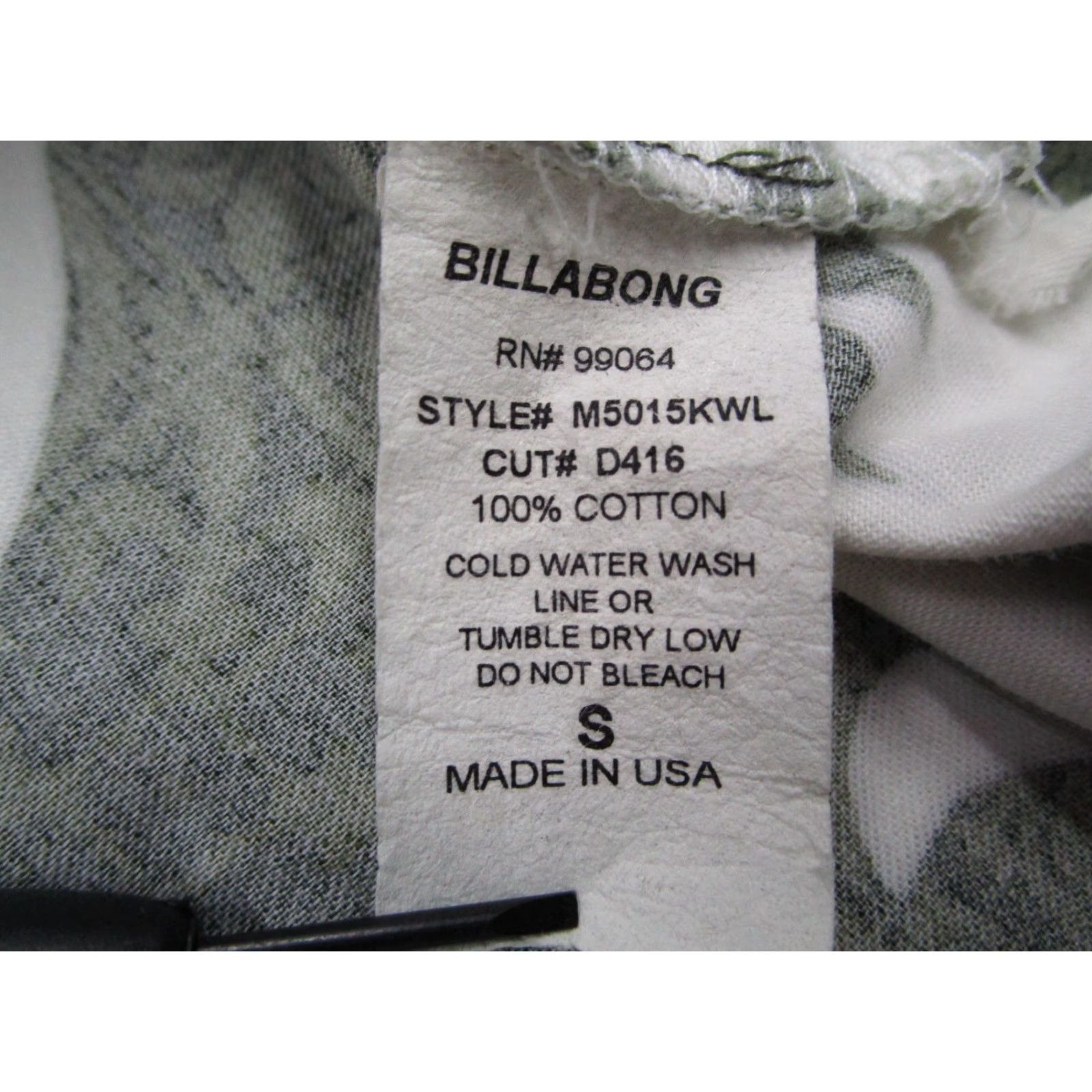 Billabong VINTAGE Billabong Shirt Mens Small Green Floral Button Up Hawaiian Made in USA Size US S / EU 44-46 / 1 - 4 Thumbnail