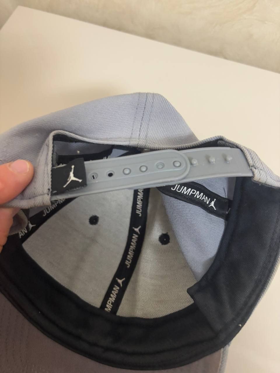 Jordan Brand Cap Nike JORDAN PRO JUMPMAN SNAPBACK Gray one size Size ONE SIZE - 4 Thumbnail