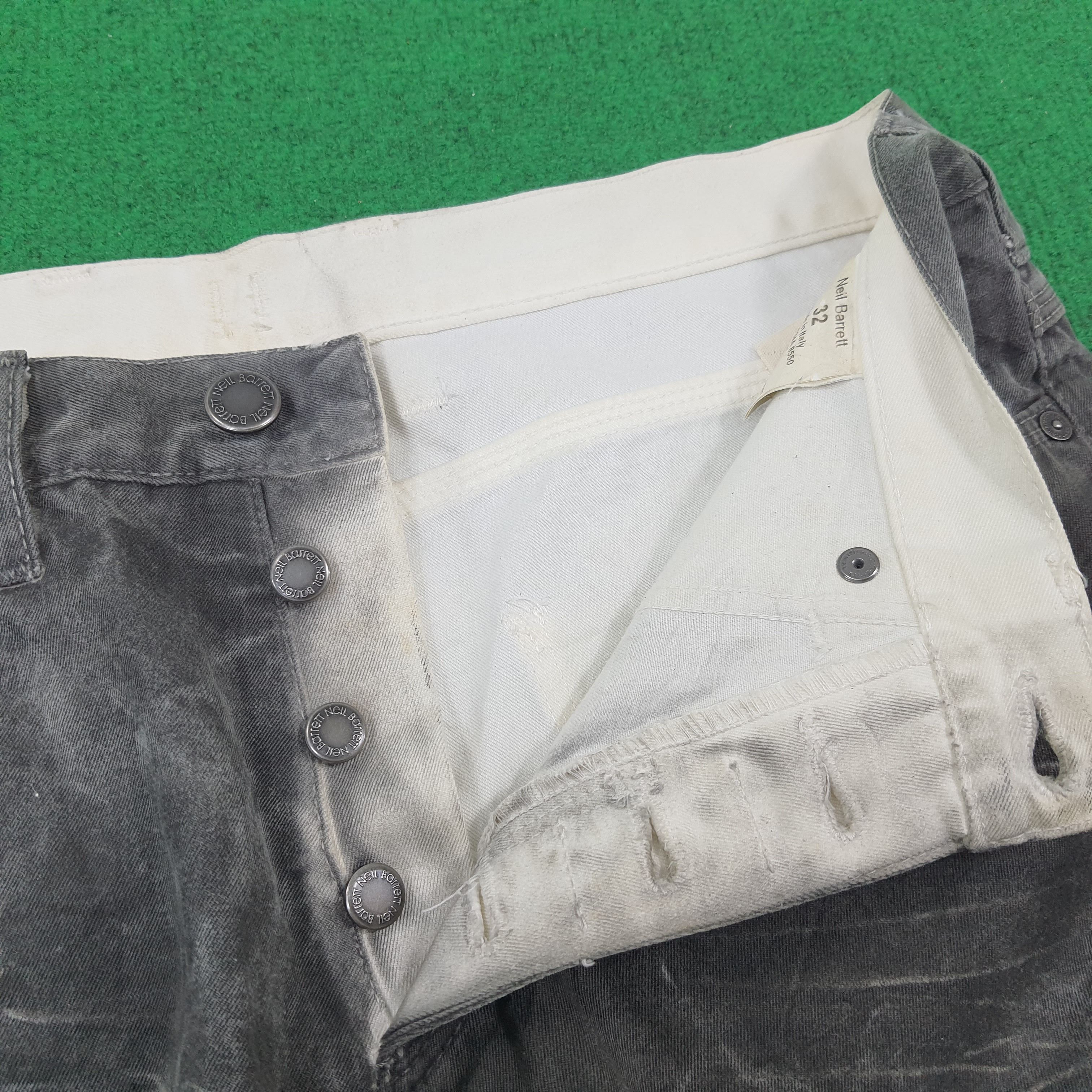 Neil Barrett × Vintage Vintage Neil Barrett BDE34A Italian Designer Casual Pants Size US 32 / EU 48 - 6 Thumbnail