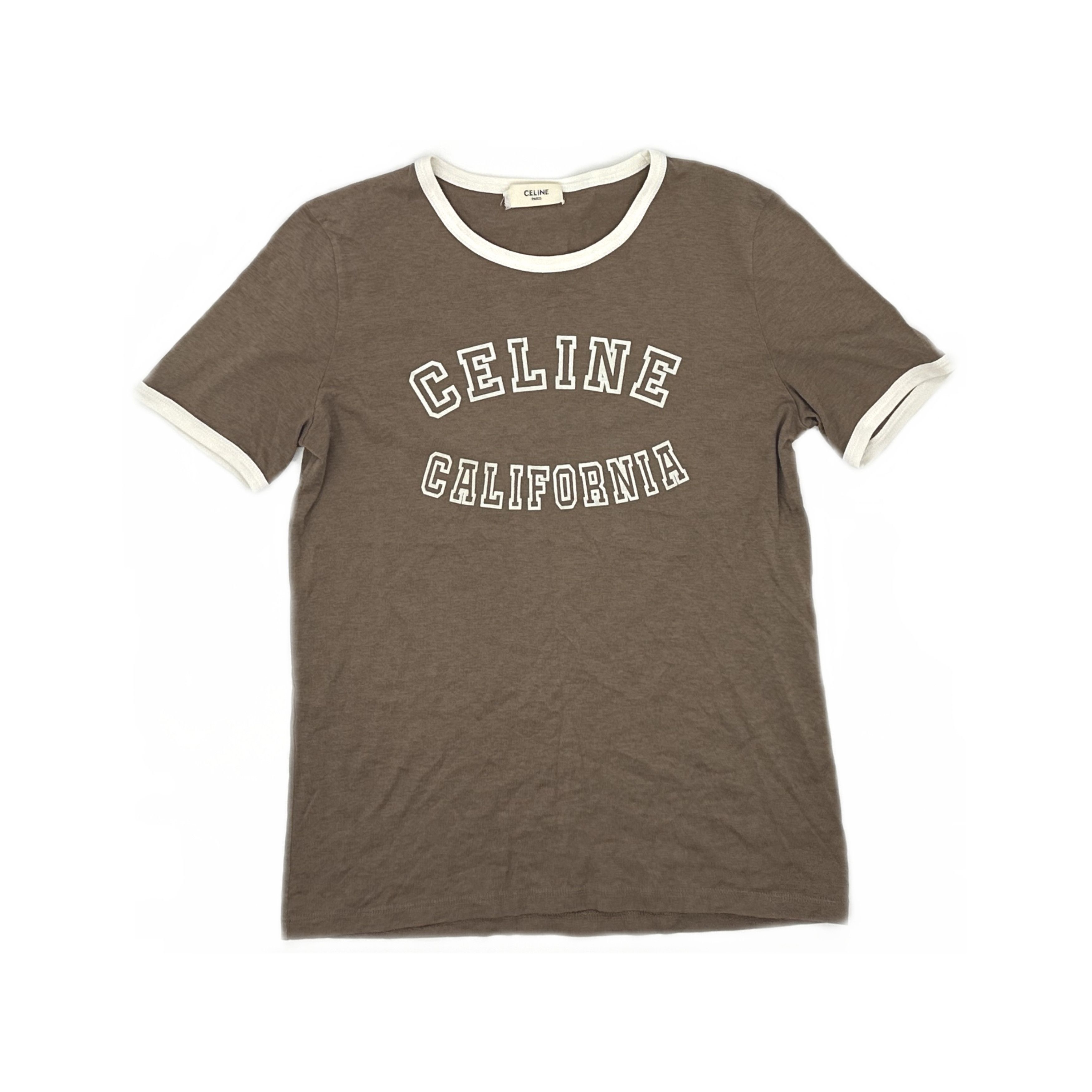 Celine Celine California Logo T-Shirt Size S Size S / US 4 / IT 40 - 1 Thumbnail