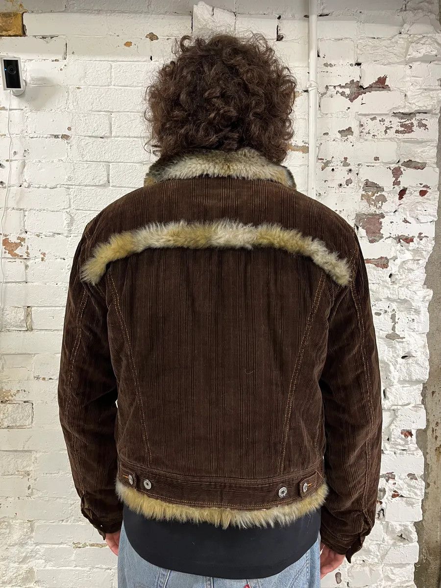 Dolce & Gabbana AW2001 Dolce & Gabbana Brown Corduroy Fur Jacket Size US M / EU 48-50 / 2 - 3 Thumbnail
