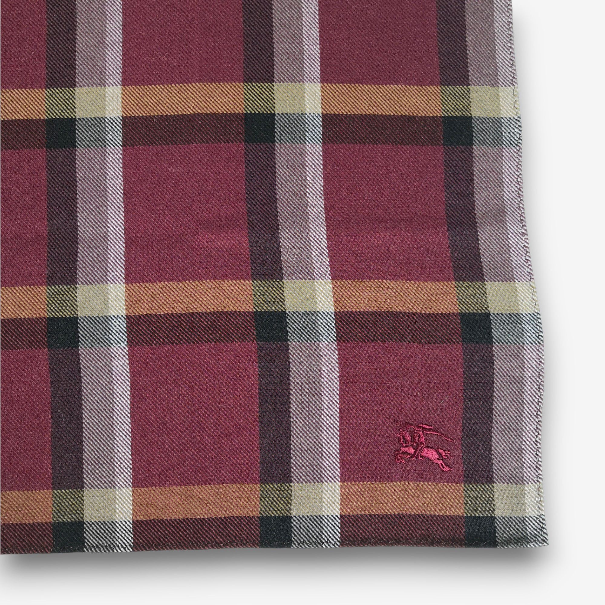 Burberry Vintage Burberry Handkerchief Pocket Square Bandana Size ONE SIZE - 3 Thumbnail