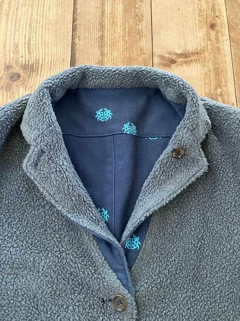 Undercover Undercover Blazer SHANTii Reversible Boa Jacket - Size S Size 34S - 16 Thumbnail