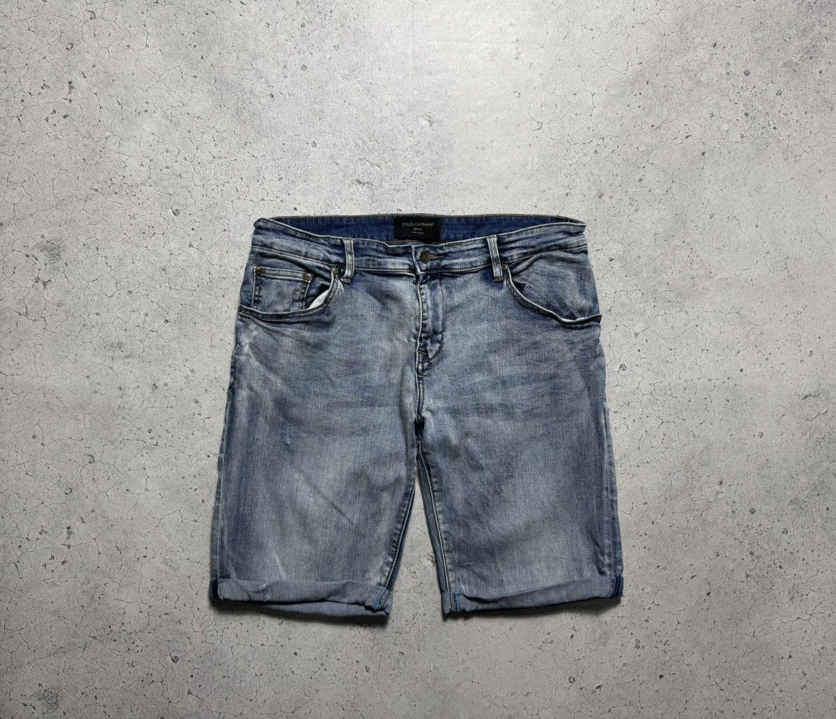 Dolce & Gabbana Dolce & Gabbana Denim Luxury Shorts Size 33 Size US 33 - 2 Thumbnail