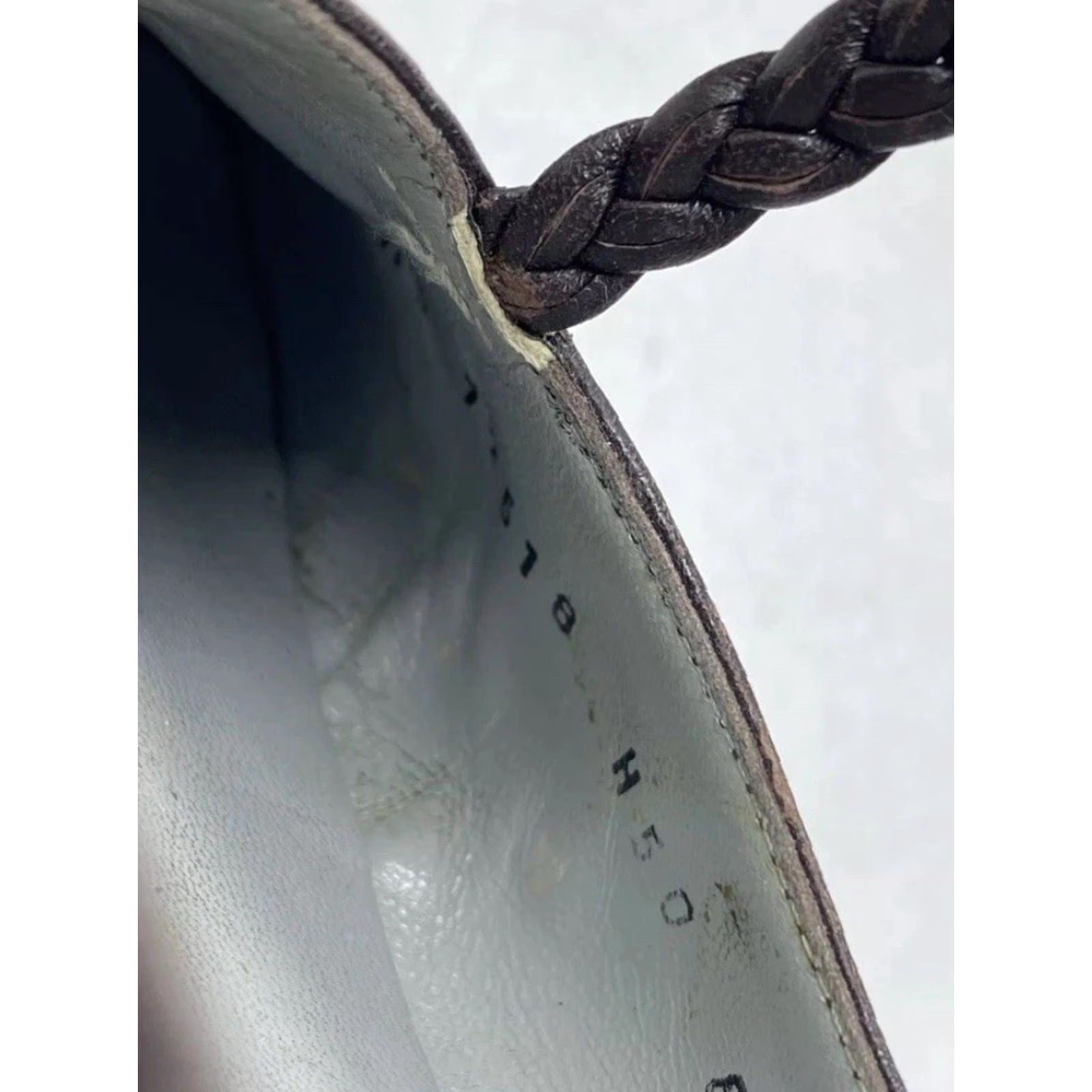 Salvatore Ferragamo Salvatore Ferragamo Brown Leather Braided Accents T-Strap Pump Size 8 Women Shoes Brown Pump Straps Leather 8 Womens Size US 8 / IT 38 - 7 Thumbnail