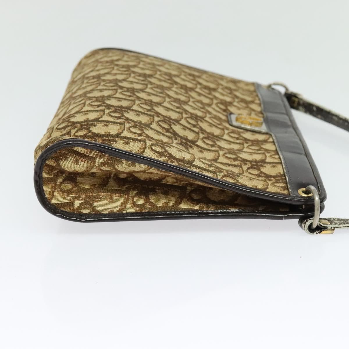 Dior DIOR Trotter Canvas Shoulder Bag Beige Size ONE SIZE - 4 Thumbnail