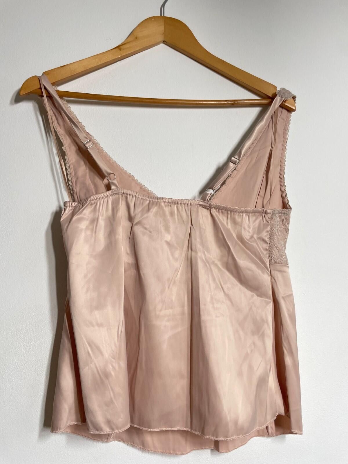 Other Kirious Los Angeles Blush Satin Lace Cami Top BNWT M Size M / US 6-8 / IT 42-44 - 4 Thumbnail