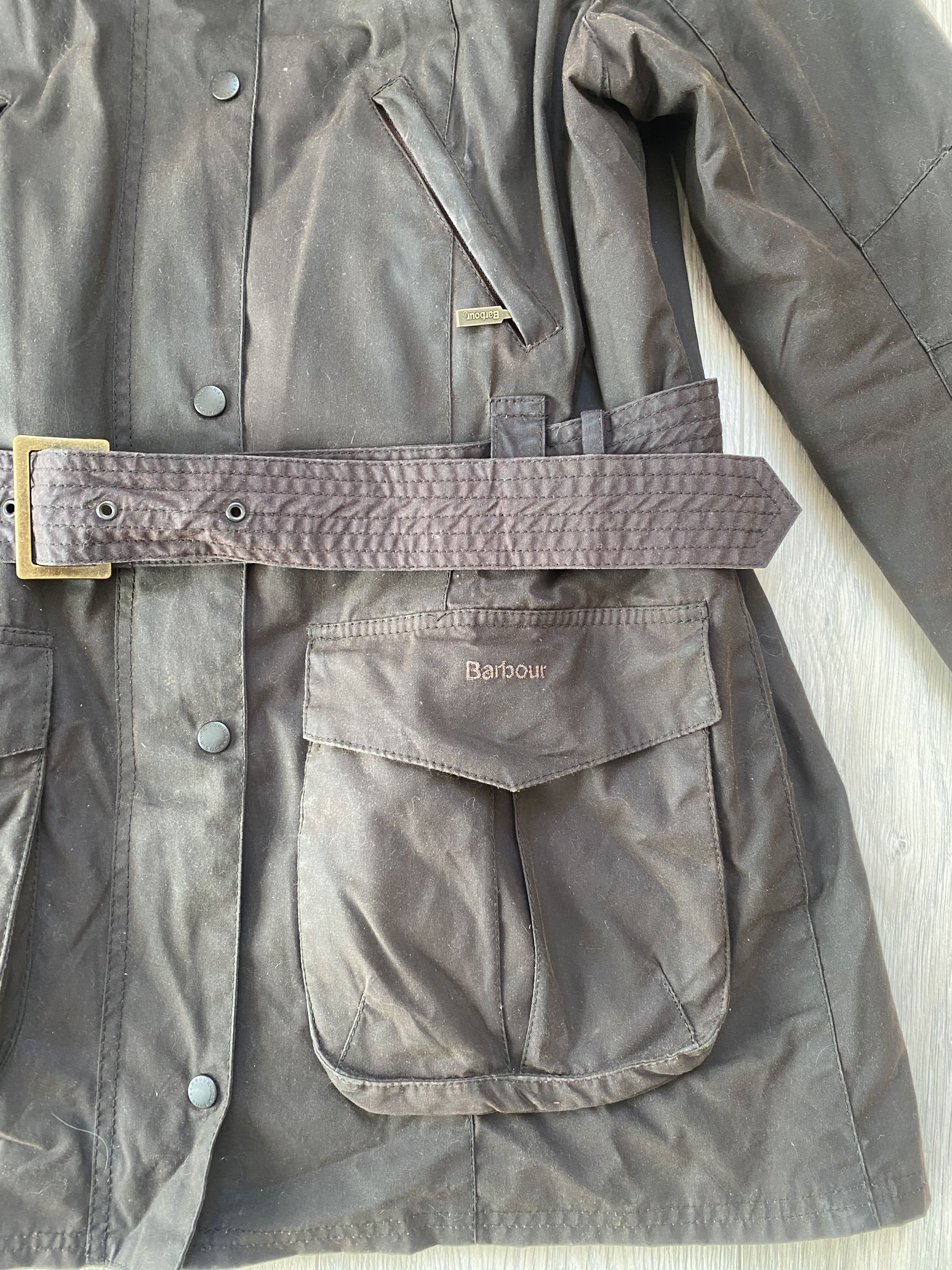 Barbour Barbour Waxed Rebel Jacket Size Us 14 Size XL / US 12-14 / IT 48-50 - 5 Thumbnail