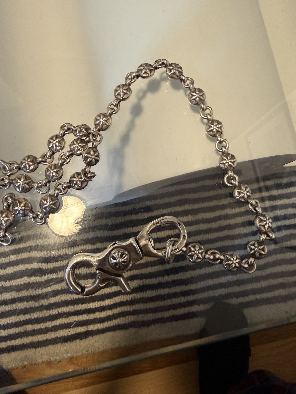 Chrome Hearts Chrome Hearts Cross Ball Wallet Chain Size ONE SIZE - 8 Thumbnail
