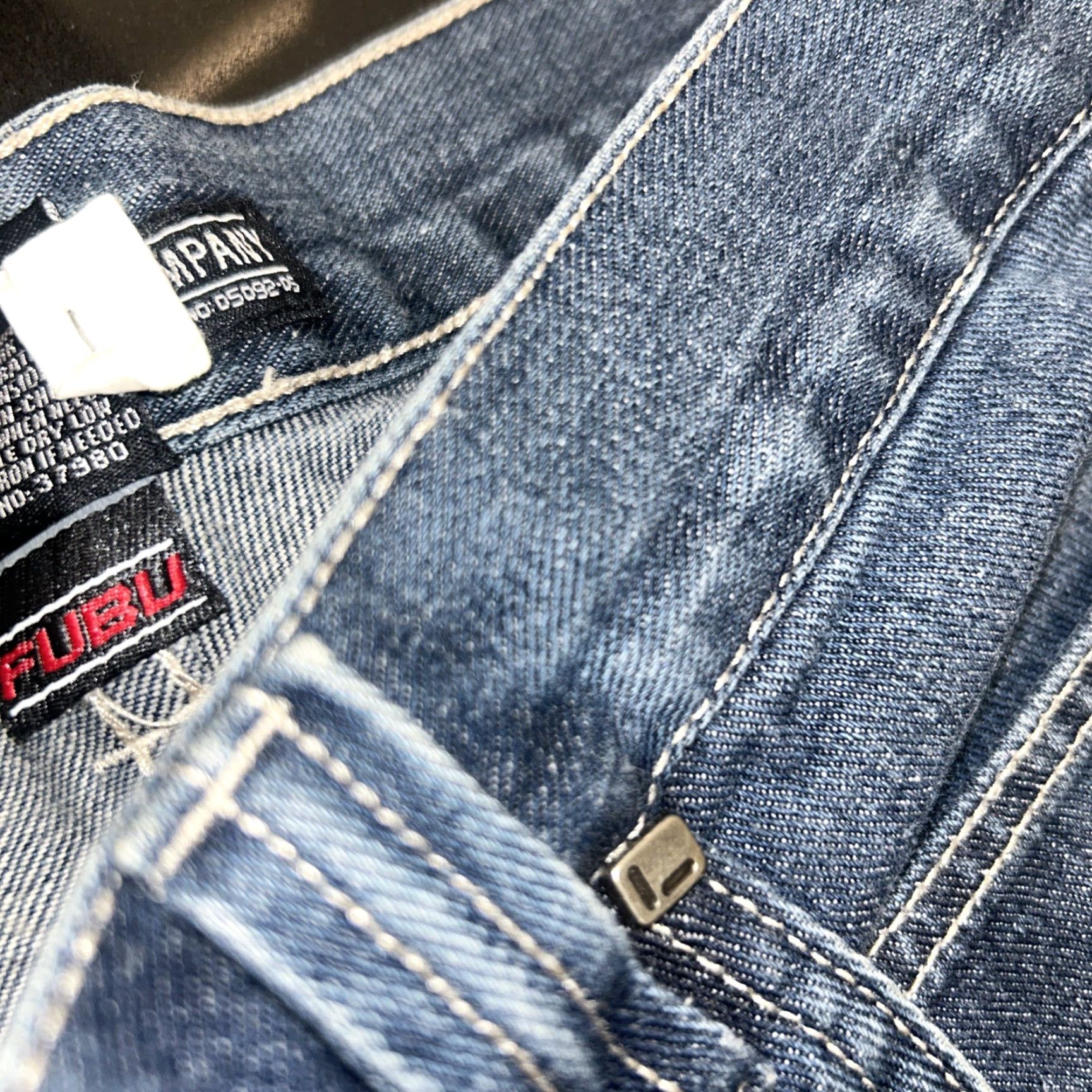 Fubu VINTAGE FUBU Jeans Baggy Hip Hop 90s Mens Size 40 Blue 34in Inseam Size US 34 / EU 50 - 4 Thumbnail