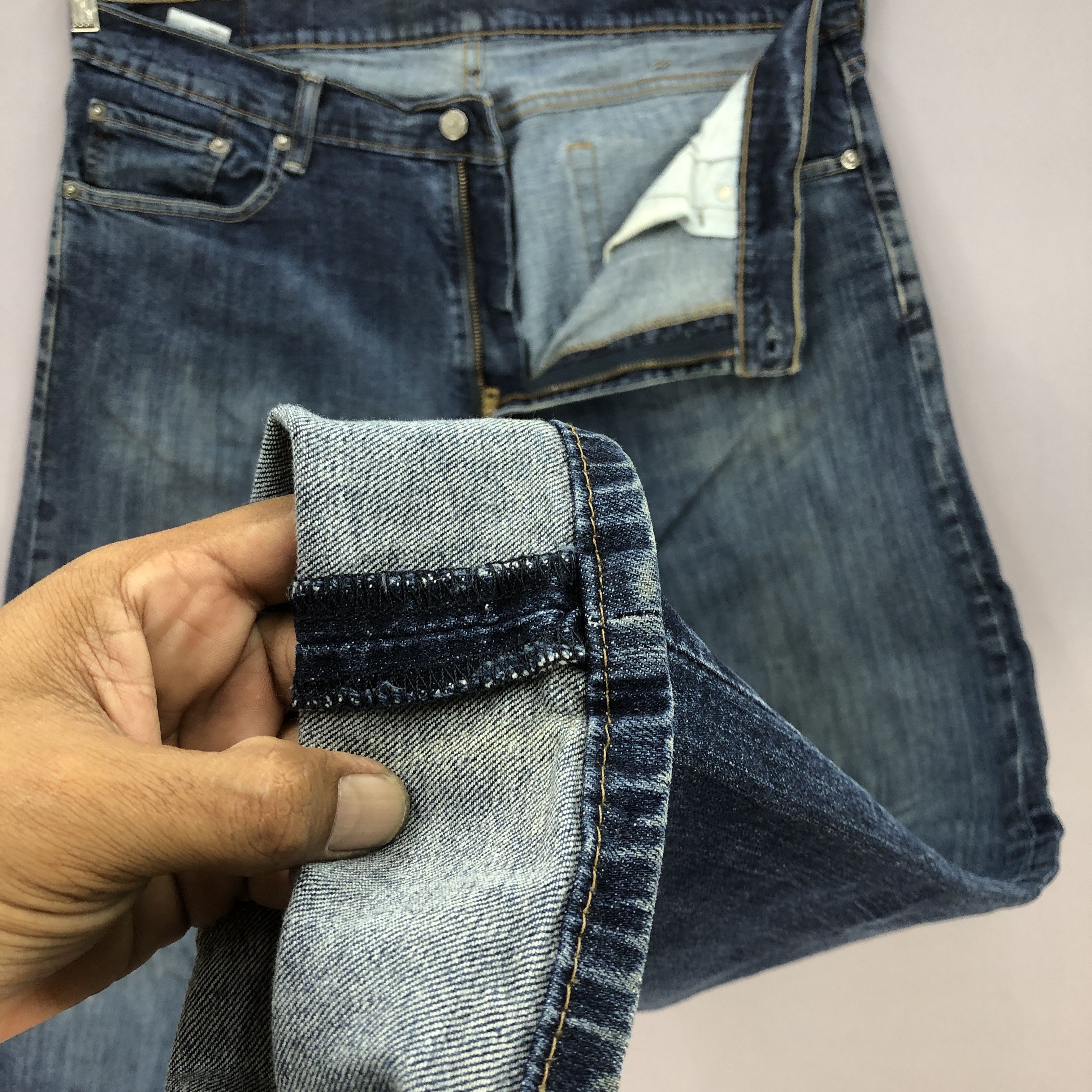 Levi's Vintage Levis 505 Jeans Levi's 505 Faded Blue Wash Denim Size US 38 / EU 54 - 8 Thumbnail
