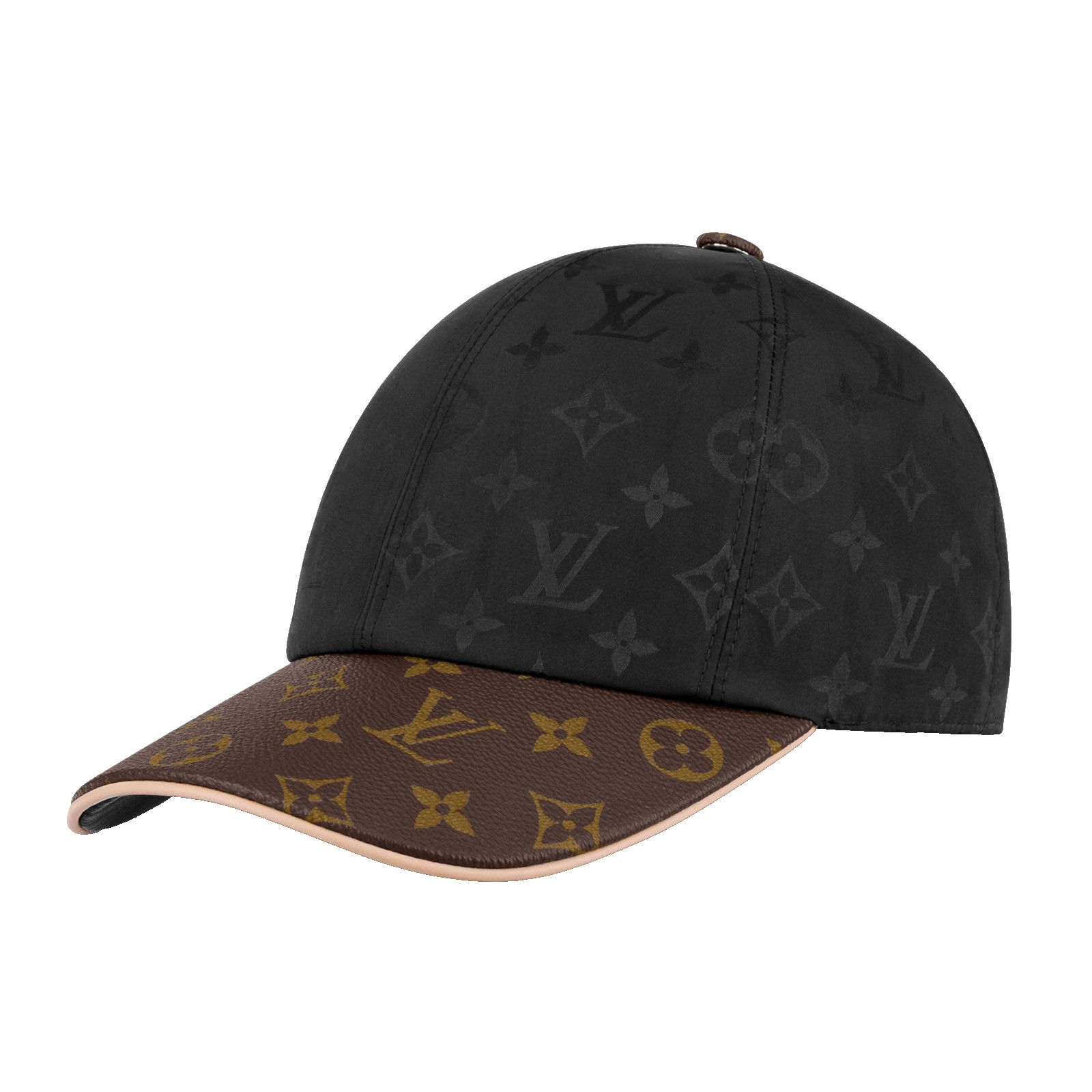 Louis Vuitton Louis Vuitton Black Brown Monogram Logo Sun Baseball Hat M Size ONE SIZE - 1 Thumbnail
