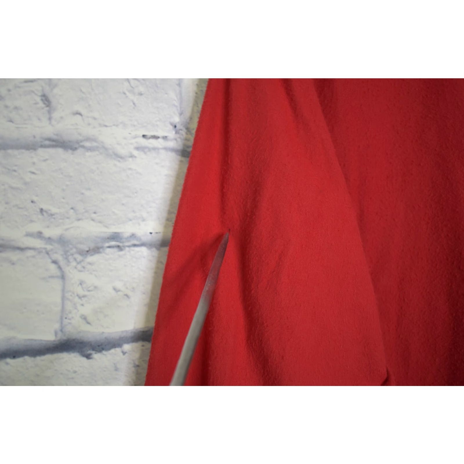 Vintage VINTAGE Woolrich Shirt Button-Up Long Sleeve Men's Large XL Red USA Size US L / EU 52-54 / 3 - 7 Thumbnail
