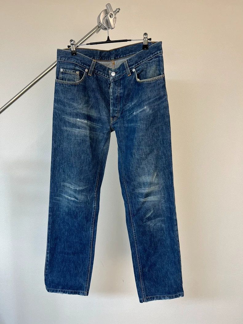 Helmut Lang HELMUT LANG Blue buffalo jeans Size US 33 - 1 Thumbnail