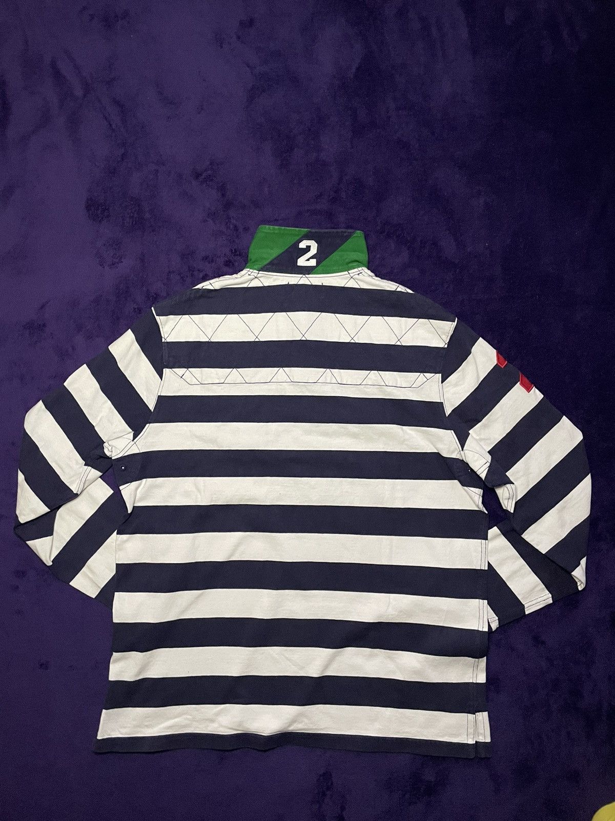 Polo Ralph Lauren × Ralph Lauren Vintage Ralph Lauren longsleeve Mercer Polo Team Size US L / EU 52-54 / 3 - 8 Thumbnail