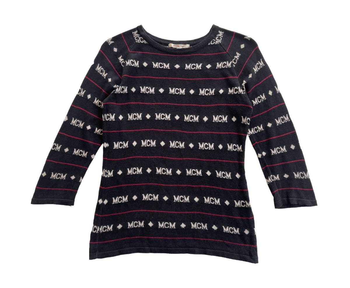 MCM MCM Monogram Cropped Top Shirts Size M / US 6-8 / IT 42-44 - 2 Thumbnail