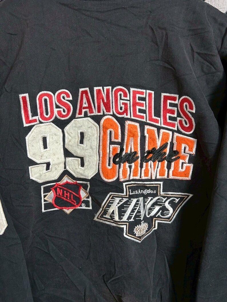 NHL Vintage 90s Los Angeles Kings Jacket size L Size US L / EU 52-54 / 3 - 3 Thumbnail