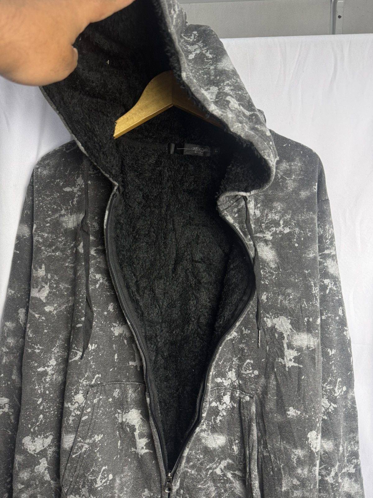 If Six Was Nine × Japanese Brand × Le Grande Bleu (L.G.B.) Japanese LGB Defective Struct Hoodie Size US M / EU 48-50 / 2 - 4 Thumbnail