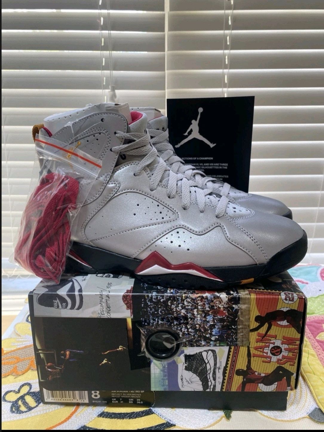Jordan Brand Jordan 7 Retro Reflections Of A Champion Size 8 DS OG Box Size US 8 / EU 41 - 1 Thumbnail