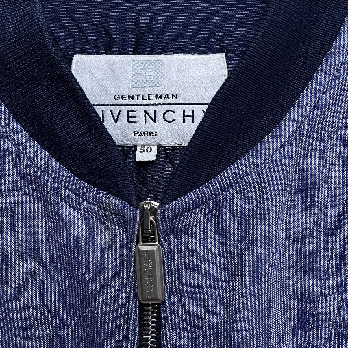 Givenchy Vintage Givenchy Gentleman Bomber Jacket Linnen Blend Size US L / EU 52-54 / 3 - 5 Thumbnail